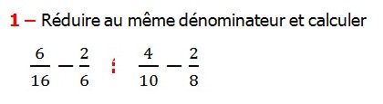Exercices appliques et exercices corriges de Maths 6ème - les Fractions addition et soustraction Réduire au même dénominateur et Ordonner et simplifier et comparer les fractions . Fractions addition et soustraction , Fractions multiplication et division